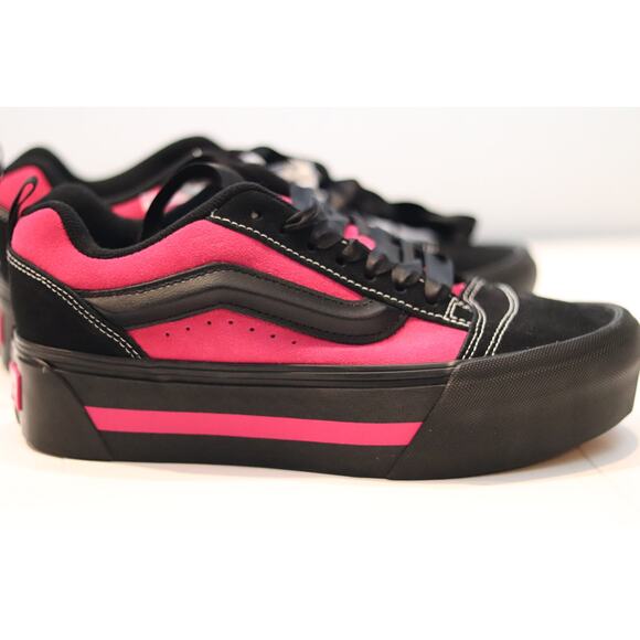 Vans Knu Stack Platform Satin Sz 8.5 - Picture 1 of 6